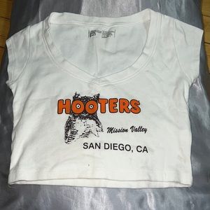 Hooters rare crop top